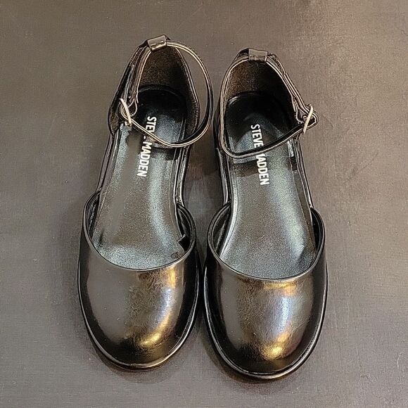 BRAND NEW STEVE MADDEN JKLAIR D'ORSAY ADJUSTABLE BUCKLE ANKLE STRAP FLAT… - Picture 3 of 15